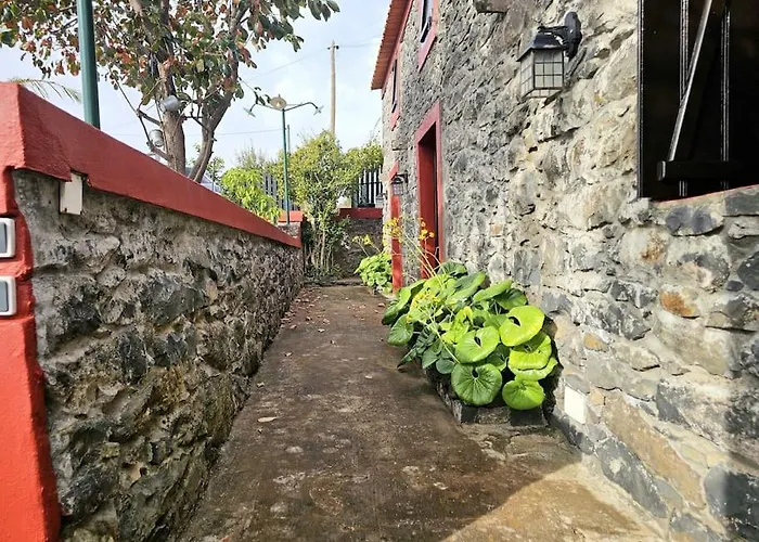 Refugio Jardim Wifi Bbq Ferienhaus Prazeres